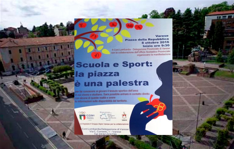 Scuola & Sport presentano “La piazza è una palestra”