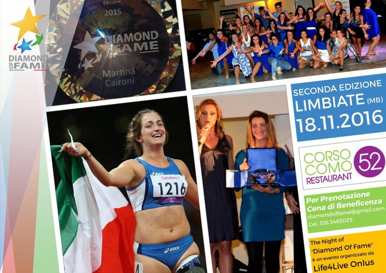 Diamond of fame: fare del bene per stare meglio! Diamond of fame: fare del bene per stare meglio!