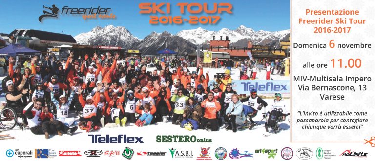 Lo Ski Tour Freerider 2017 si presenta!