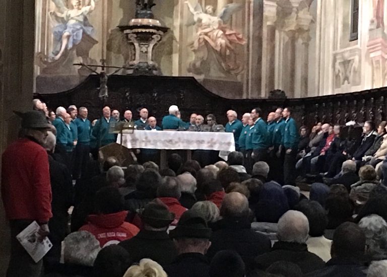 Gli Alpini cantori della Varese più bella