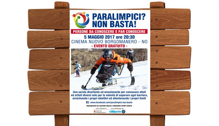 – 4 a “Paralimpici? Non basta!”