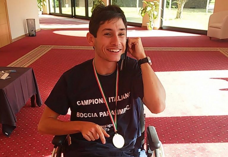 Boccia paralimpica: Polha tricolore con Ilia Padovani