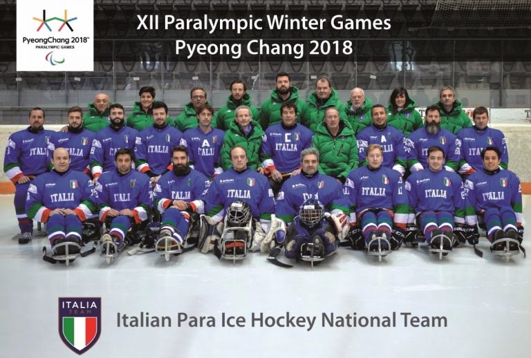 Tanta Polha nell’Italia di Para Ice Hockey alle Paralimpiadi in Corea