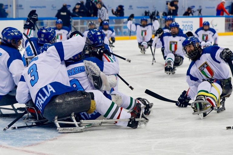 Paralimpiadi PyeongChang: Italia ice hockey in partita per il bronzo Paralimpiadi PyeongChang: Italia ice hockey in partita per il bronzo