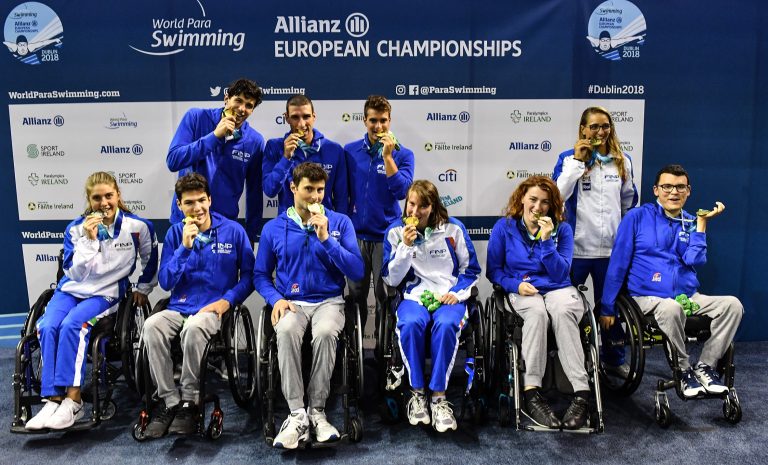Europei nuoto paralimpico. Azzurri primo giorno di gare: 9 medaglie!