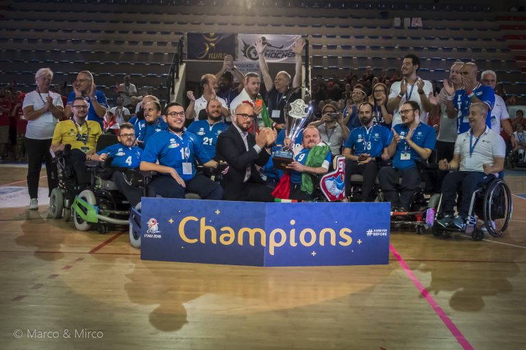 Mondiali di powerchair hockey: Italia campione del mondo!