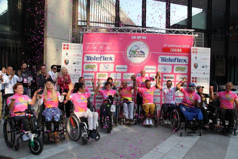 Giro d’Italia handbike: Christian Giagnoni maglia rosa 2018