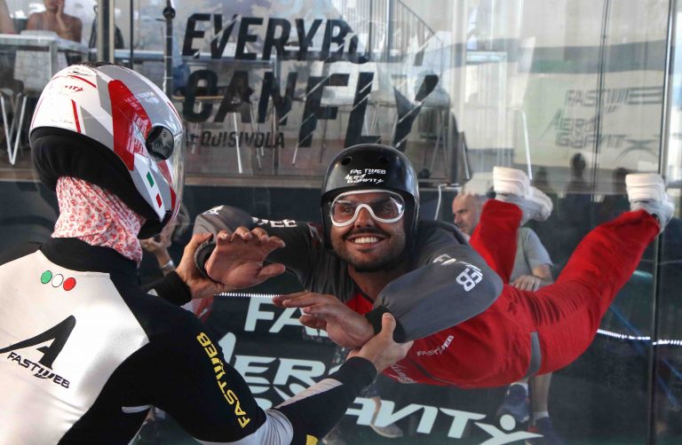 Aero Gravity Project: Cassioli e i suoi bimbi volano per Santa Lucia