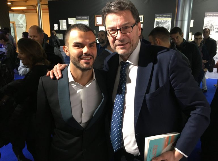Daniele Cassioli e “Il vento contro” a Palazzo Chigi