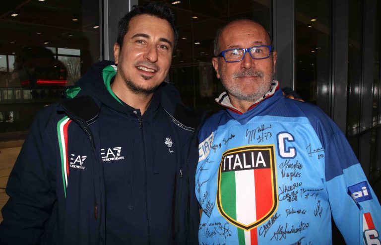 Gregory Leperdi: “Ciaz è con noi. Promuoviamo l’ice para hockey!”