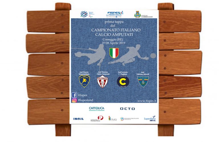 Amputati in campo per il via al primo campinato nazionale di calcio Amputati in campo per il via al primo campinato nazionale di calcio
