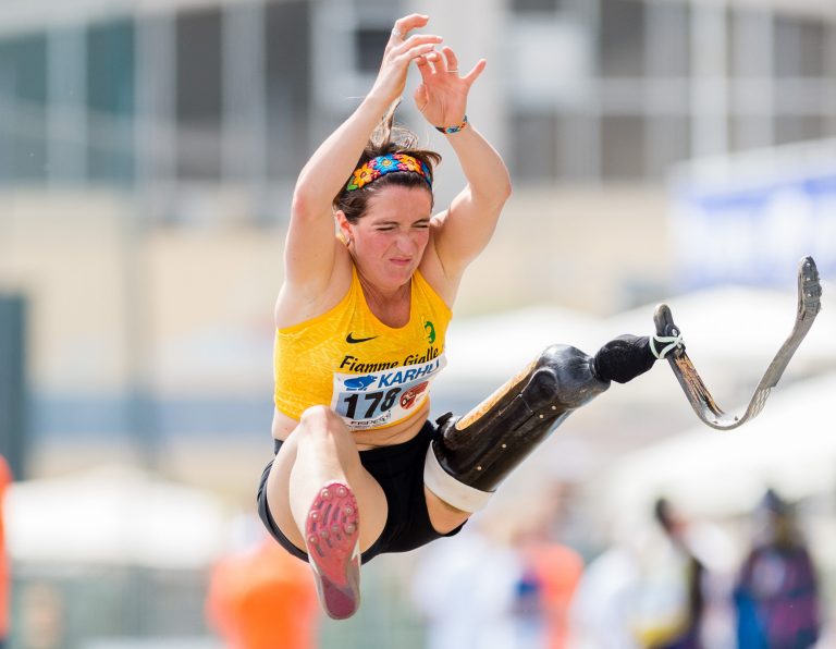 Atletica paralimpica: salto mondiale di Martina Caironi