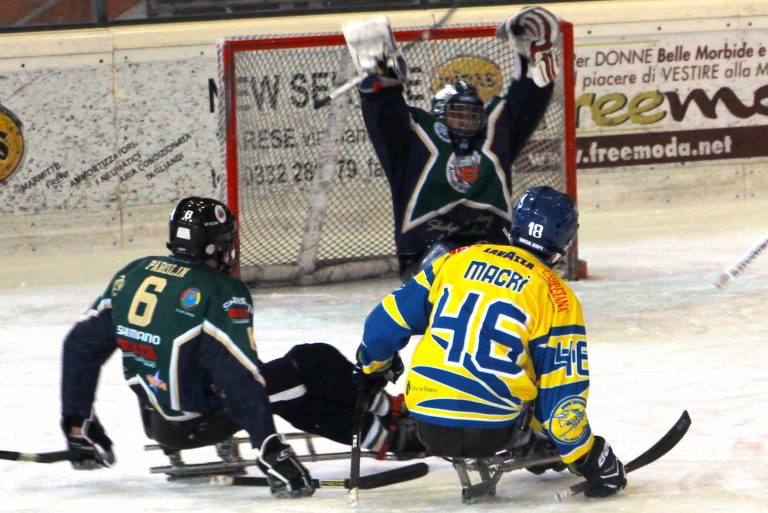 Parte la nuova stagione del Para Ice Hockey: sul ghiaccio Piemonte e Lombardia