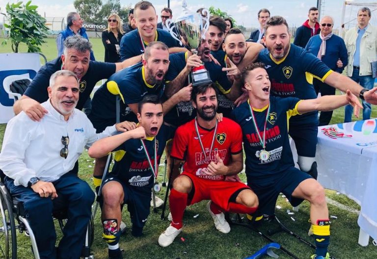 Il primo scudetto del Calcio amputati è della Nuova Montelabbate Il primo scudetto del Calcio amputati è della Nuova Montelabbate