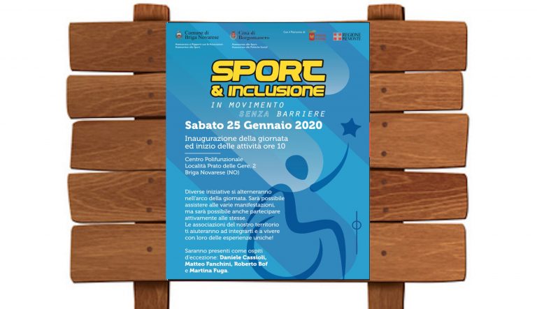 Briga Novarese: “Sport & Inclusione…in movimento senza barriere”