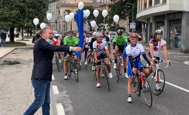 E’ partita da Luino la grande corsa di “Obiettivo tricolore”
