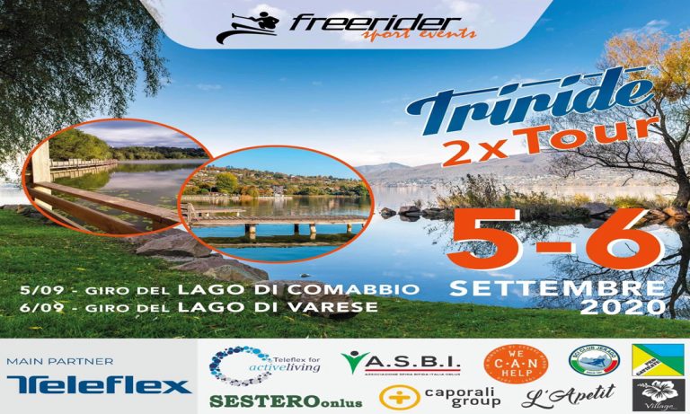 Freerider Sport Events e Triride raddoppiano: 2 giorni due laghi!