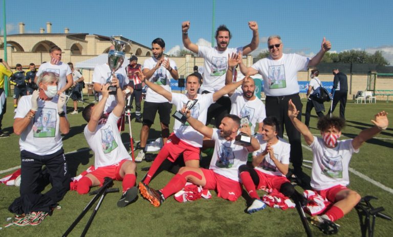 Calcio amputati Fispes: Vicenza campione d’Italia 2020