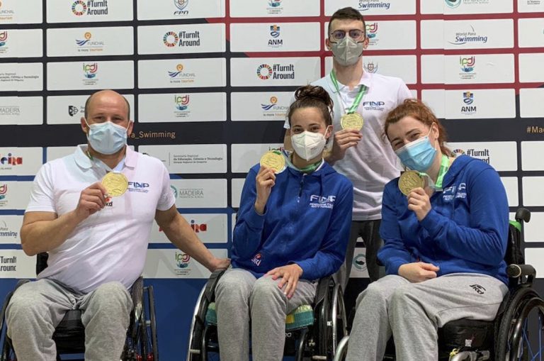 Nuoto paralimpico: l’Italia nuota in cima all’Europa