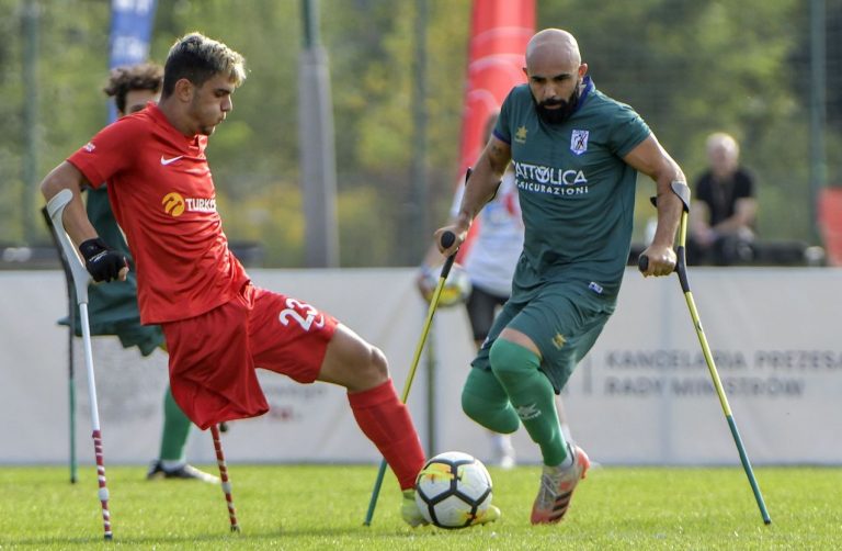 Cappotto turco per l’Italia di calcio amputati. Domani la Russia