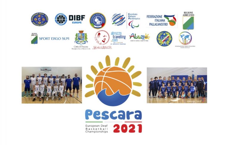 Pescara. Al via l’Europeo di basket sordi maschile e femminile