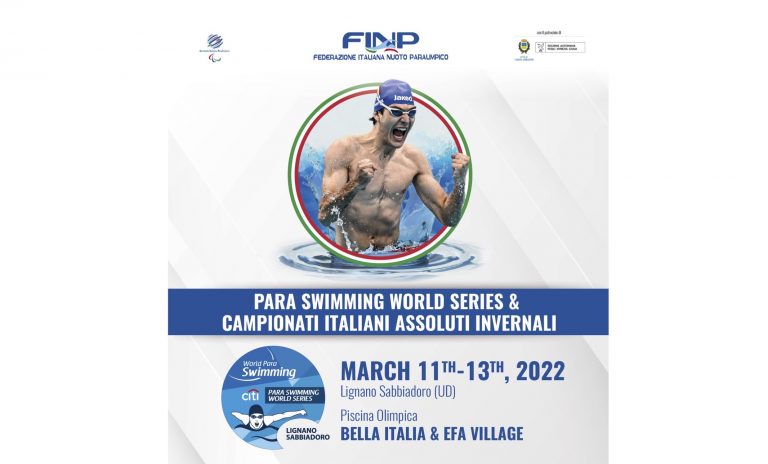 Fine settimana di nuoto paralimpico mondiale a Lignano Sabbiadoro
