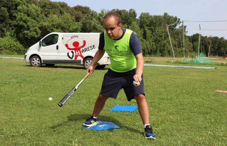 Domenica 22 maggio open day di mini baseball ciechi a Bologna