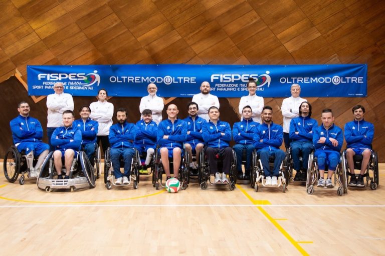 L’Italia di rugby in carrozzina al torneo internazionale di Barcellona