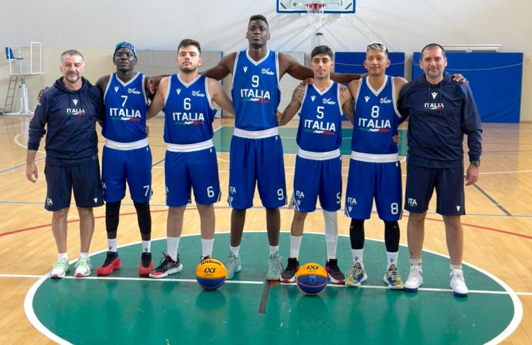 L’Italia basket Fisdir 3×3 ai Virtus World Basketball in Kazakistan